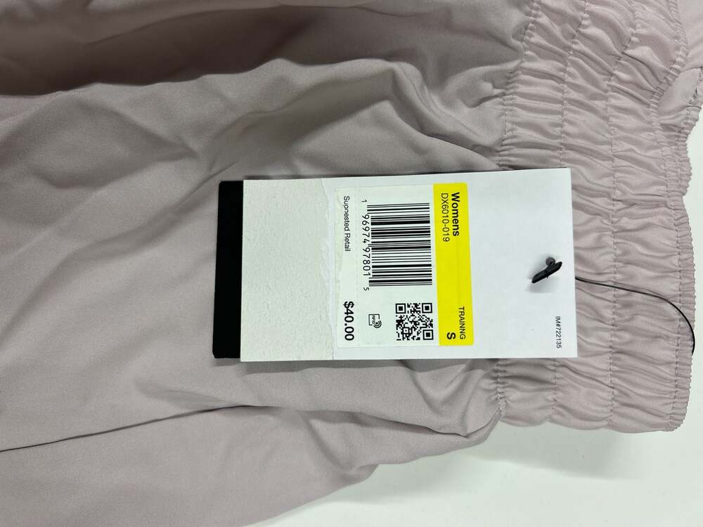 Nike Women's One Dri-FIT Mid-Rise 3" Brief-Lined Shorts Platinum Violet DX6010-0 - Picture 2 of 3